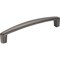 Elements 128 mm Center-to-Center Brushed Pewter Rope Detailed Lindos Cabinet Pull Z115-128BNBDL - alternate 1